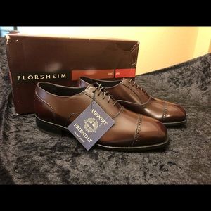 Mens Florsheim leather dress shoe